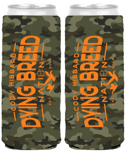 Dying Breed Skinny Can Koozie